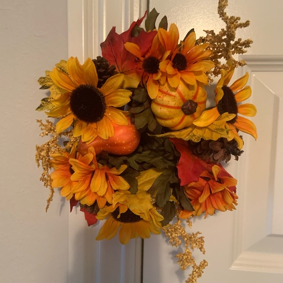 Other - Fall Floral Mini Wreath